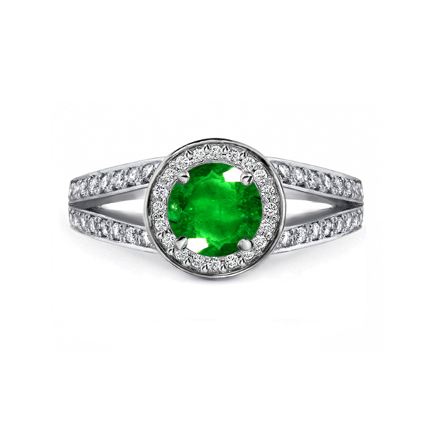 natural emerald rings