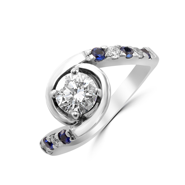 diamond sapphire engagement ring south africa