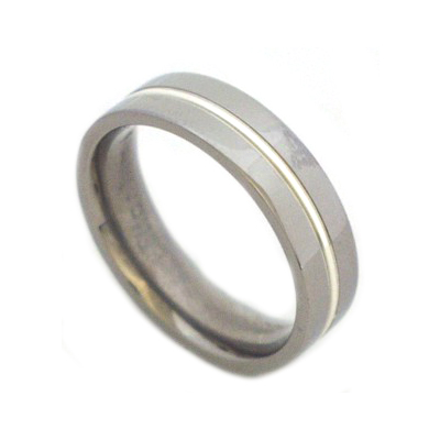 Men's rings titanium