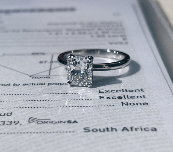 South African diamond ring